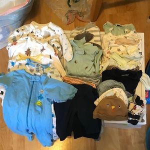 Newborn boys clothes lot